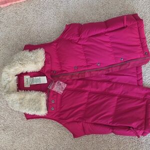 Pink Puffer Vest